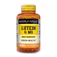 foto дієтична добавка в капсулах mason natural lutein лютеїн, 6 мг, 60 шт
