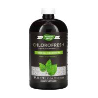 foto харчова добавка nature's way liquid chlorophyll рідкий хлорофіл, з м'ятним смаком, 473.2 мл