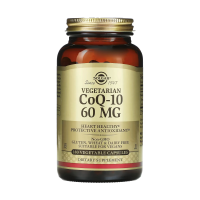 foto дієтична добавка в капсулах solgar vegetarian coq-10 вегетаріанський coq-10 60 мг, 180 шт