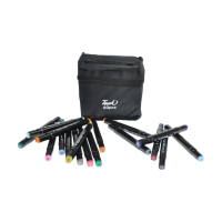 foto набір скетч-маркерів touch migo в сумці, 60 кольорів (2828-60s)
