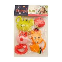 foto дитяча іграшка брязкальце-прорізувач країна іграшок baby & fun, від 1 року (sl84801-15a)
