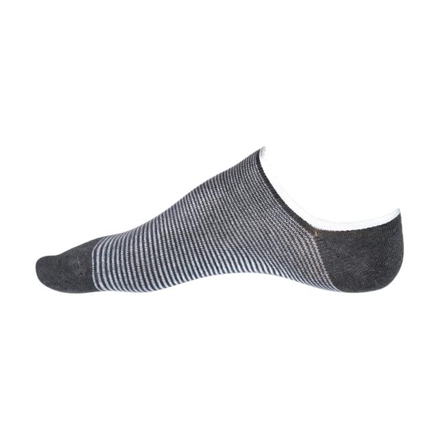 foto шкарпетки чоловічі giulia ms0 fashion 009, ультракороткі, dark grey melange, розмір 39-41