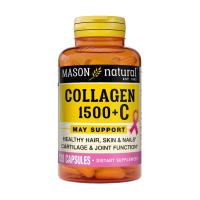 foto дієтична добавка в капсулах mason natural collagen колаген з вітаміном c 1500 мг, 120 шт