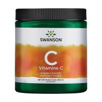 foto дієтична добавка вітаміни в порошку swanson vitamin c powder вітамін с, 454 г