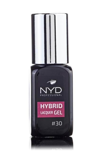 foto лак для нігтів nyd professional hybrid lacquer gel тон 30, 10г