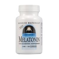 foto дієтична добавка амінокислота в капсулах source naturals sleep science мелатонін 3 мг, 120 шт