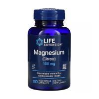 foto дієтична добавка в капсулах life extension magnesium (citrate) цитрат магнія 100 мг, 100 шт