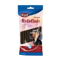 foto ласощі для собак trixie soft snack rotolinis з яловичиною, 120 г