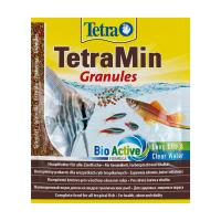 foto корм для акваріумних риб tetra min granules в гранулах, 12 г