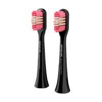 foto змінні насадки для електричної зубної щітки sencor toothbrush heads sox 104 чорні, 2 шт