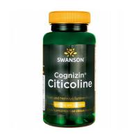 foto дієтична добавка в капсулах swanson cognizin citicoline 500 mg, 60 шт