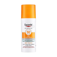 foto сонцезахисний гель-крем для обличчя eucerin oil control spf 50+ sun gel-creme, 50 мл