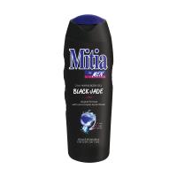 foto чоловічий гель для душу та шампунь 2 в 1 mitia for men hair & body gel чорний нефрит, 750 мл