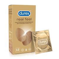 foto презервативи durex real feel натуральні відчуття, 12 шт