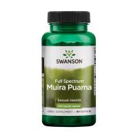 foto дієтична добавка в капсулах swanson full spectrum muira puama муіра паума, 400 мг, 90 шт