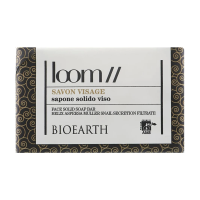 foto мило для обличчя bioearth loom face solid soap bar, 150 г