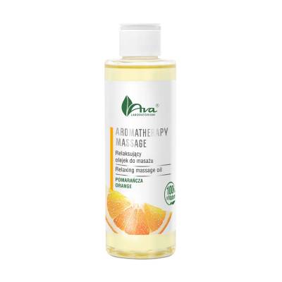 Podrobnoe foto релаксуюча масажна олія ava laboratorium massage oil з апельсином, 200 мл