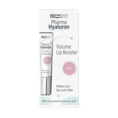 Podrobnoe foto бальзам для губ pharma hyaluron volume lipbooster rose, 7 мл