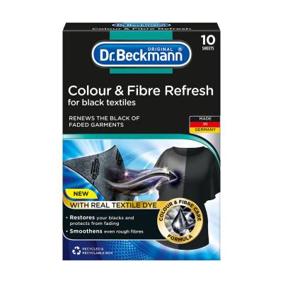 Podrobnoe foto серветки для прання dr. beckmann 2в1 для оновлення чорного кольору та тканини, 10 шт