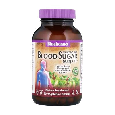 Podrobnoe foto дієтична добавка в капсулах bluebonnet nutrition targeted choice blood sugar support контроль цукру в крові, 90 шт