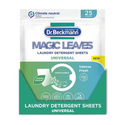 Podrobnoe foto серветки для прання dr. beckmann magic leaves універсальні, 25 шт