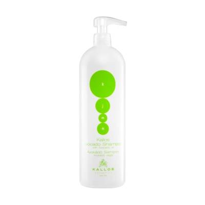Podrobnoe foto шампунь для волосся kallos cosmetics kjmn avocado shampoo з олією авокадо, 1 л