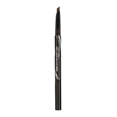 Podrobnoe foto автоматичний олівець для брів tony moly easy touch auto eyebrow 03 dark brown, 0.4 г