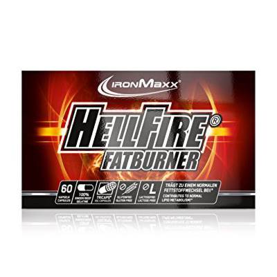 Podrobnoe foto дієтична добавка в капсулах ironmaxx hellfire fatburner жироспалювач, 60 шт
