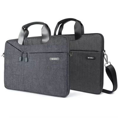 Podrobnoe foto сумка для ноутбука wiwu gent business handbag 15.4"