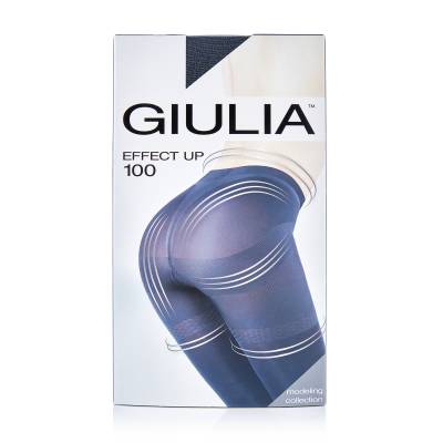 Podrobnoe foto класичні колготки жіночі giulia effect up з моделювальними шортиками, 100 den, fumo, розмір 2
