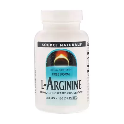 Podrobnoe foto дієтична добавка амінокислота в капсулах source naturals l-arginine l-аргінін, 500 мг, 100 шт