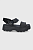foto сандалі melissa жіночі колір чорний на платформі