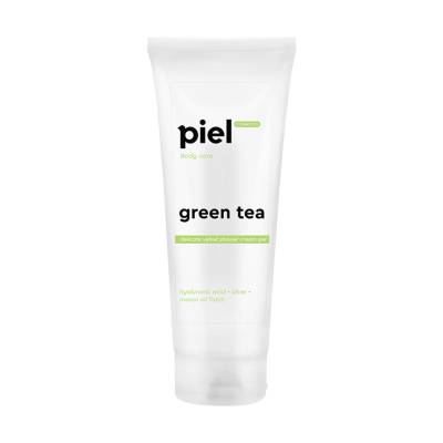 Podrobnoe foto крем-гель для душу piel cosmetics body care shower cream-gel з ароматом зеленого чаю, 250 мл