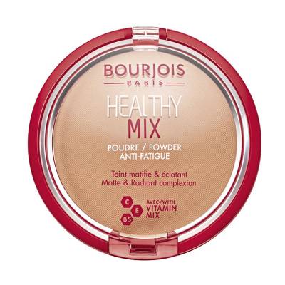 Podrobnoe foto компактна пудра для обличчя bourjois healthy mix poudre powder 04 light bronze, 10 г