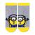 foto укорочені шкарпетки дитячі брестские minions 3095, 704 сірий меланж, розмір 17-18