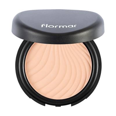 Podrobnoe foto компактна пудра для обличчя flormar compact powder 098 medium natural beige, 11 г
