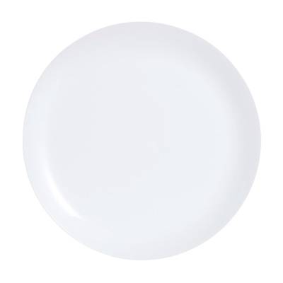 Podrobnoe foto тарілка обідня luminarc diwali біла, 25 см (d6905)