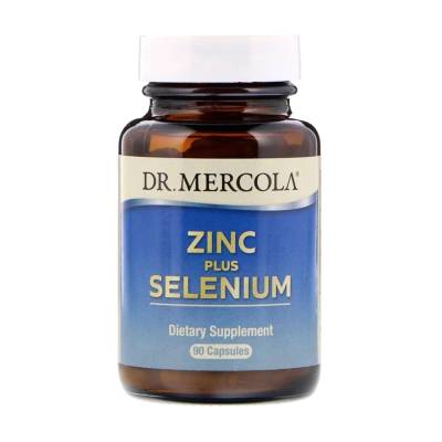 Podrobnoe foto харчова добавка в капсулах dr. mercola цинк та селен, zinc plus selenium, 90 шт